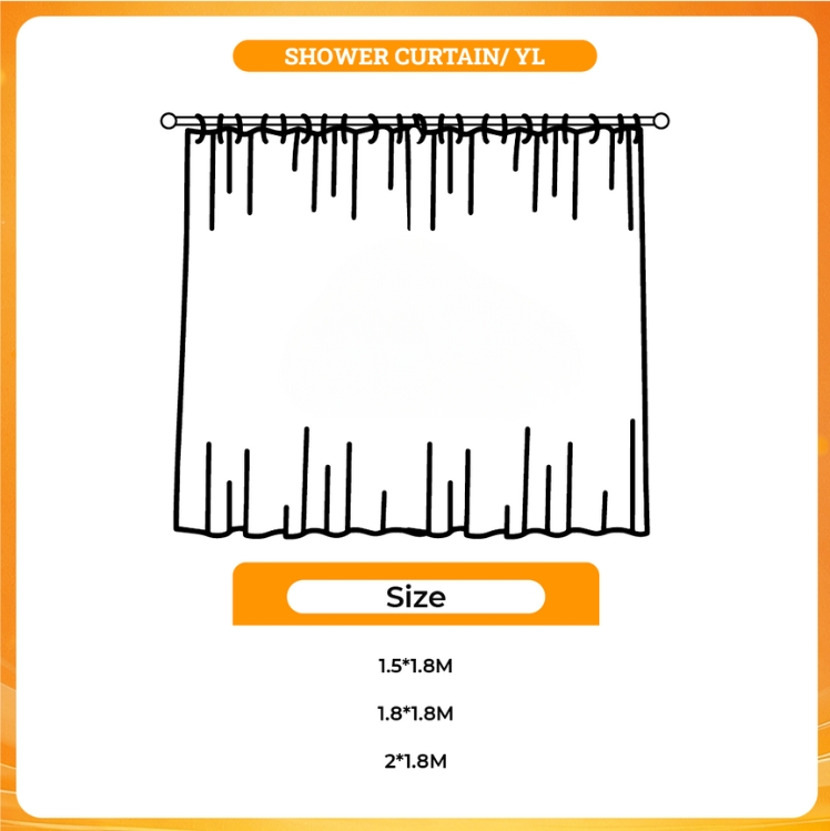 3D shower curtain - Highland Cow Gifts UK