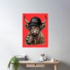 cpostermediumsquare product1000x1000.2 2 - Highland Cow Gifts UK