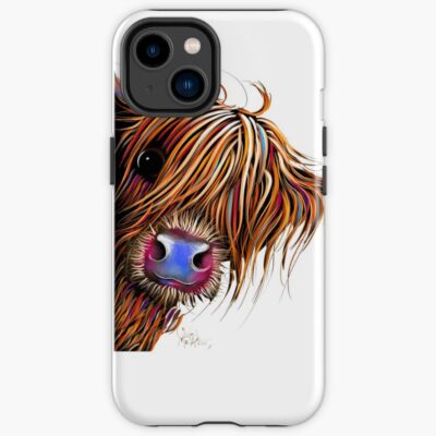 Highland Cow Print Scottish Sugar Iphone Case