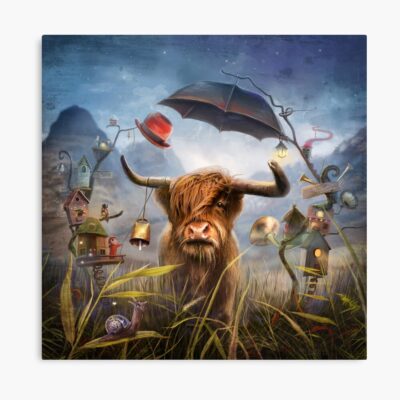 Highland Cow Great Guardian Design Poster