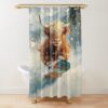 urshower curtain closedsquare1000x1000.1 12 - Highland Cow Gifts UK