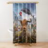 urshower curtain closedsquare1000x1000.1 14 - Highland Cow Gifts UK